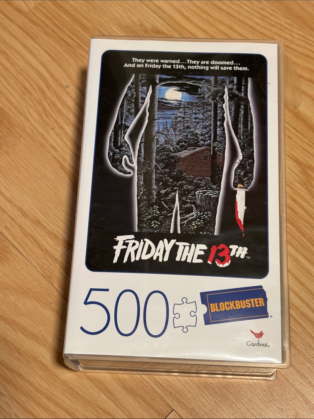 Friday the 13th 500-Piece Jigsaw Puzzle Jason voorhees collectible